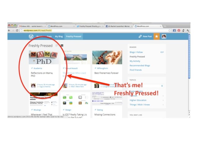 What I was thinking when I saw Rogue Cheerios on Freshly Pressed